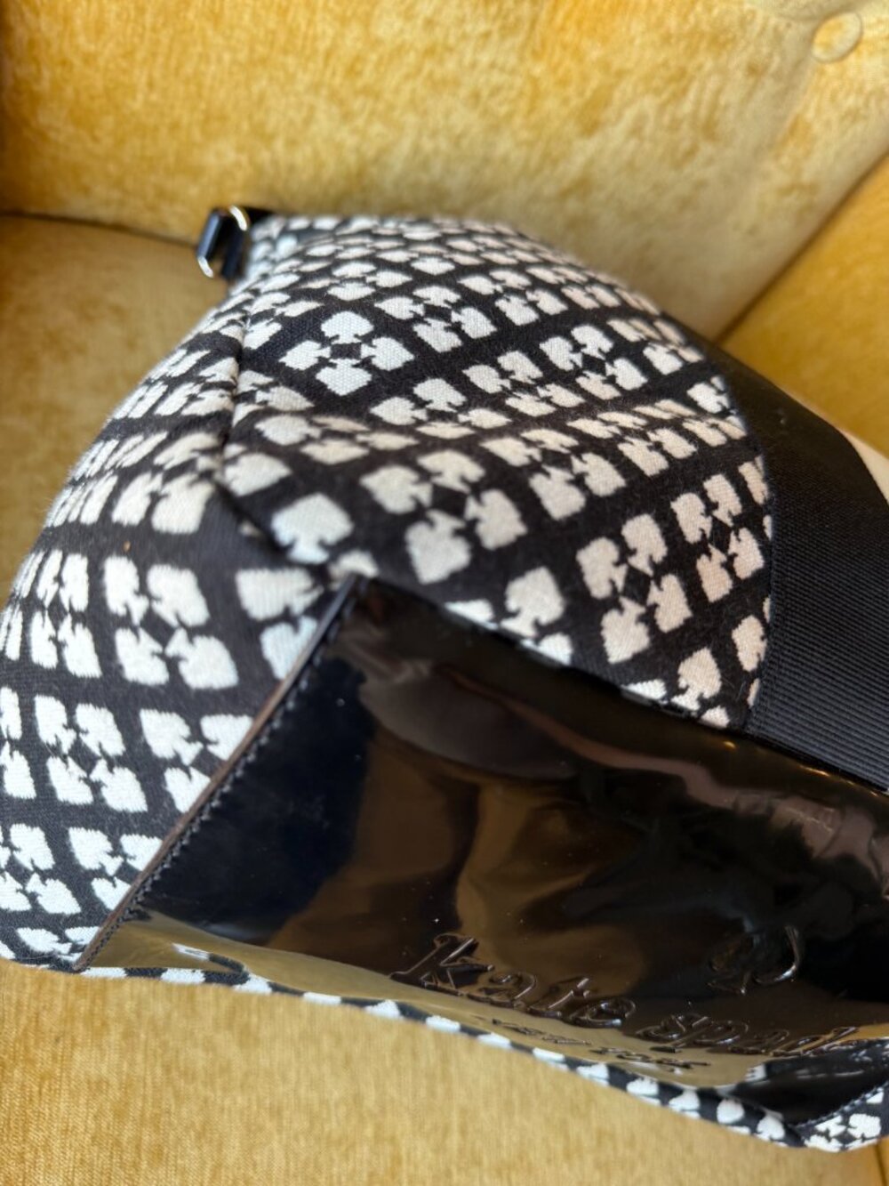 KATE SPADE Classic Pattern NOEL Shoulder Purse - Picture 6 of 12